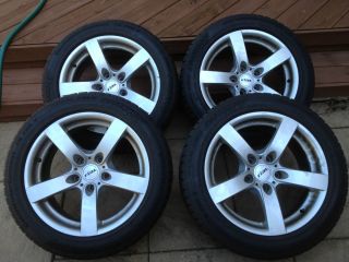 R17 Winter Snow Tires mounted on Aluminum Wheels Fits BMW 5 series E60