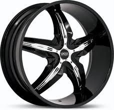 20 inch x7 5 Status Dynasty Black Wheels Rims 5x100 42