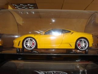 Ferrari F430 Coupe Yellow by Hot Wheels Showcase Edition 1 18 Scale