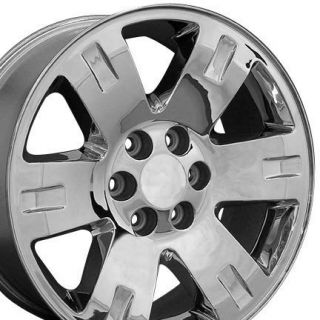 20 Chrome Yukon Wheels 20 x 8 5 Rims Fit GMC Chevrolet Cadillac Set
