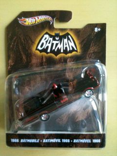 Hot Wheels 2012 1 50 scale 1966 BATMOBILE black Batman TV Series
