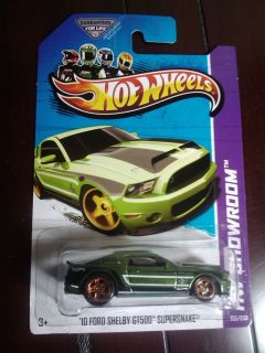 Hot Wheels 10 Ford Shelby GT 500 Supersnake Super Treasure Hunt 1 Day