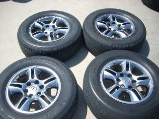 17 Lexus GX470 Wheels Tires Rims Toyota 4Runner Bridgestone 74167C