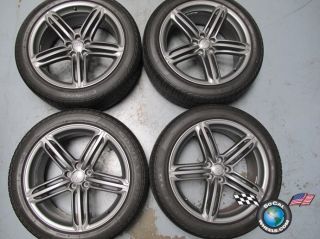 Four 2012 Audi Q5 Factory 20 Wheels Tires Rims OEM 5885 8R0601025N