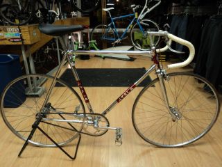  Vintage Steel Track Bike Made in Italy Nisi Rims TTT Sheffield 56cm