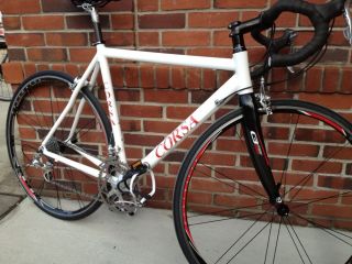  Edition Italian Made 56cm Road Bike With Dura Ace Bontrager Wheels