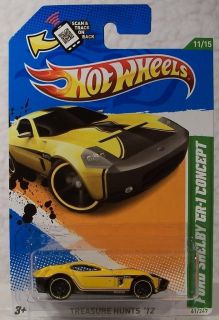 2012 Hot Wheels Treasure Hunt 61 Ford Shelby GR 1 Concept 11 15