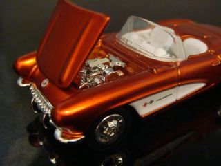 Hot Wheels 57 Corvette Roadster Fuel Injection 1 64 Scale Limited Edit