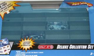 Hot Wheels Collectors Car Case with 2 Cars