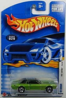 Hot Wheels 1 64 68 Cougar Home Made Mountain Dew One of A Kind