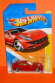 2011 Hot Wheels New Models 045 244 Ferrari FF Red