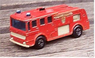 Matchbox Lesney No 35 Merryweather Fire Engine Truck