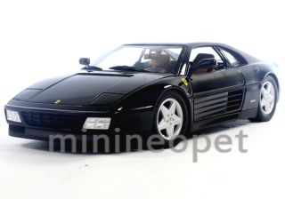 Hot Wheels X5530 1989 89 Ferrari 348 TB 1 18 Diecast Black