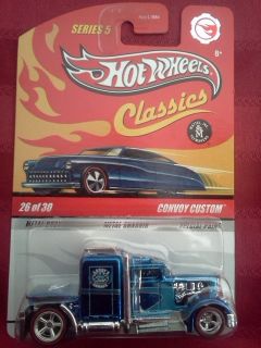 Hot Wheels Classics Series 5 Chase Convoy Custom Blue