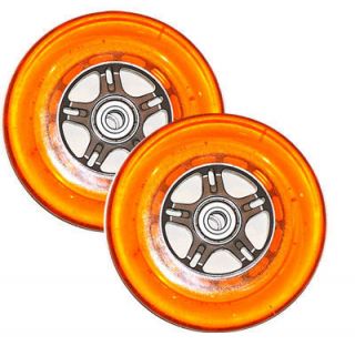 Razor Genuine 98mm Replacement Scooter Wheels Orange