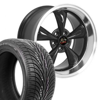 10 Black Bullitt Wheels Nexen Tires Rims Fit Mustang® 94 04