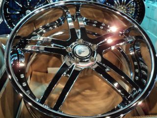 22 Forgiato Pianura Chrome Wheels 5x112 Bentley GT