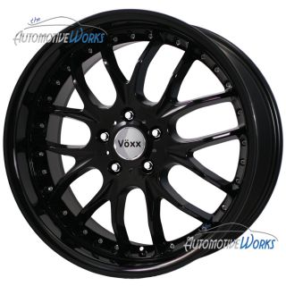 Voxx Maglia 5x114 3 5x4 5 40mm Gloss Black Wheels Rims inch 17