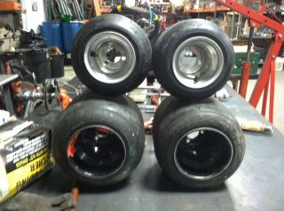 shifter go kart racing wheels and tires complete barstool racer race