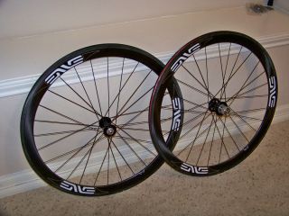 Composites 45 C Clincher Road Carbon Wheels Wheelset Chris King
