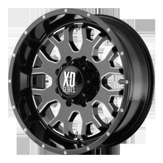 XD808 Black Milled 5x150 w 18 Et XD80829058318 Wheels Rims