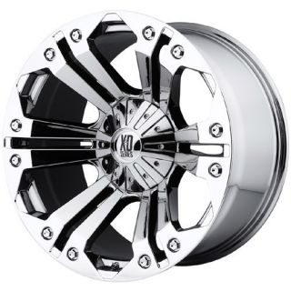 18 inch XD Monster Chrome Wheels Rims 6x5 5 6x139 7 35