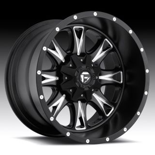 Throttle Wheel Set XD Black 17x9 Rims Ford Chevy Dodge Wheels