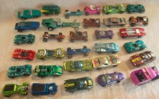 Hotwheels Assorted Toy Cars Qty 31 25 with Red Stripe on Wheels