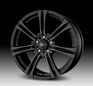 Momo Car Wheel Rim Next Black 17 x 7 inch 5 on 100 mm Part NE70750035B