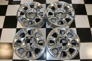 Ford F250 SD Factory 20 Polished Wheels Rims 3844 Set of 4