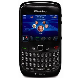 BLACK RIM Blackberry 8520 Curve UNLOCKED T Mobile Smartphone GOOD