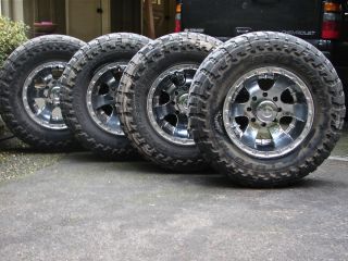 Kaotic Custom Wheels and Toyo M T Open Country Tires 35 x 12 50 R18