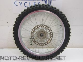 02 RM250 RM 250 Front Wheel Rim Disc 37