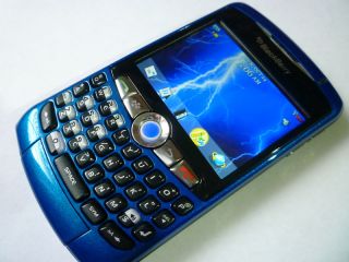 Verizon Rim Blackberry 8330 Curve Dark Blue Mint