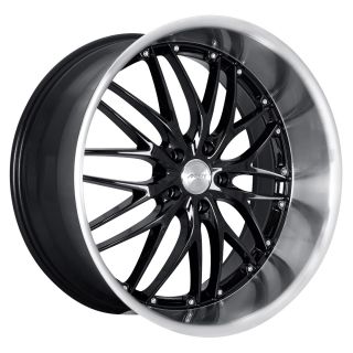 19 MRR GT1 Black Wheels Rims Fit Lexus ES GS RX LS SC300 sc400 SC430