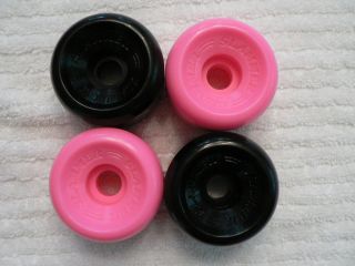 Pink Black Kryptonics Skateboard Wheels NOS New Old Stock Kryptos VTG