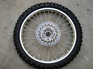 2008 Honda CRF 450X 450 x Front Rim Complete Almost New