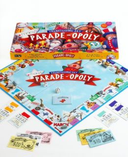 2010  Thanksgiving Day Parade Opoly Board Game Monopoly Game