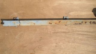 ft Barn Door Track with 2 Myers Rollers Antique