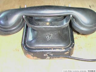 Altes deutsches Telefon von grOS & GRAF 30er Jahre