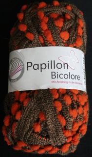Papillon Bicolore Gründl Rüschenwolle Accessoiresgarn Schalwolle 50