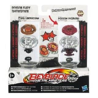 Beyblade Metal Masters   Face Off Fury Capricorn vs. Poison