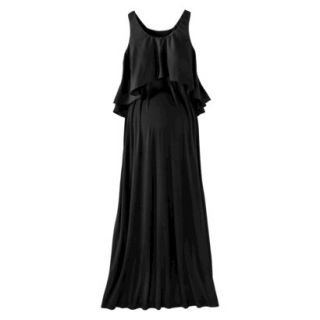 Liz Lange for Target Maternity Sleeveless Maxi Dress   Black XXL