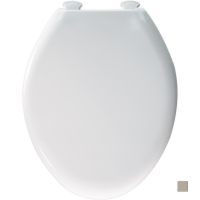 Church 380SLOWT 068 Universal Slow Close STA TITE Elongated Closed Front Toilet
