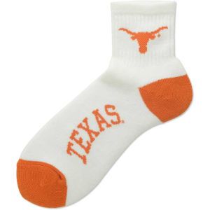 Texas Longhorns For Bare Feet Ankle White 501 Sock