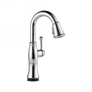 Delta Faucet 9997T DST Cassidy Single Handle Pull Down Bar/Prep Faucet with Touc