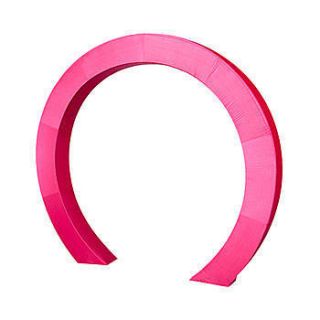 Hot Pink Luminescent Circle Arch Slip