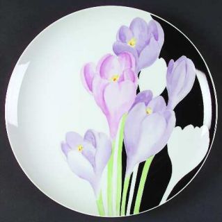 Mikasa Vogue 12 Chop Plate/Round Platter, Fine China Dinnerware   Purple,Pink F