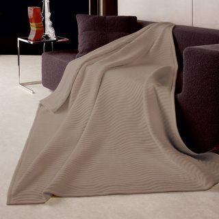 Bocasa New Wave Woven Thermosoft Throw (GreyMaterials 86 percent dralon/7 percent cotton/7 percent polyesterCare instructions Machine washableDimensions 60 inches wide x 80 inches long Made in GermanyThe digital images we display have the most accurate