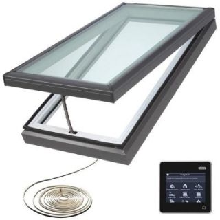 Velux VCE 4646 2004 Skylight, 461/2 x 461/2 Solar Powered Fresh AirVenting CurbMount w/Laminated LowE3 Glass